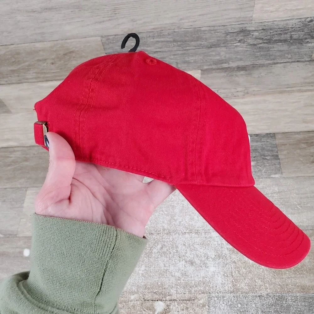 '47 Strapback Hat One Size‎ Red Houston Rockets Slouch Relax Fit